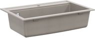 vidaXL - Wasbak - Graniet - 795 x 505 mm - Grijs