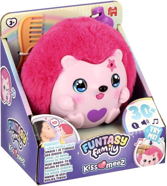 Jumbo Funtasy Family Kiss-meez Egel