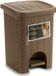 Stefanplast Rubbish bin Stefanplast 30101 Black Beige 6 L