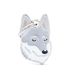 MyFamily Hond Medaille Gemaakt In Italië, Tsjechoslowakije Wolf, Hondenplaat, Geëmailleerd Metaal, Friends Collectie, 24x38 mm