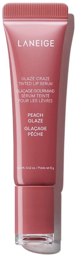 LANEIGE Glaze Craze Tinted Lip Serum - Peach Glaze