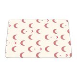 Questo Casa Rechthoekige muismat met digitale druk, antislip onderkant, voor kantoor en thuis, 22 x 18 cm