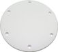 T-h Marine Designer Series™ Plaque de vissage design 6'' Blanc Blanc Taille unique