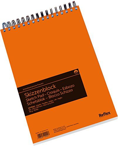 Schoellershammer Schets Pad A4, 120 vellen, spiraal gebonden, 90gsm wit papier, VF5003610