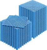 VEVOR In elkaar grijpende tegels 50 stuks, Blauw, PVC, 30 x 30 cm