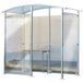 Abri fumeur design 2 m² - Autoportant
