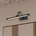 Searchlight wandlamp op accu Herron, matzwart, breedte 43 cm, CCT