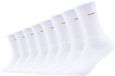 Camano Tennissokken 8-pack Wit Unisex Katoen 39-42