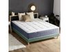 Ensemble matelas hybride + sommier + couette + oreillers 160x200