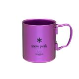 Snow Peak Double Cup 450 beker titanium violet