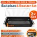 ICQN Extra Diepe Bakplaat en Rooster Set voor Oven - 445x375x50 mm