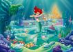 AG Design FTDm 0701 Arielle Disney Princess Prinses Papier Fotobehang Kinderkamer 160x115 cm