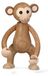 Figurine en bois Funky, chêne/érable/plastique certifié, 21 cm