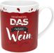 Sans marque XL Mug Motif Vin Porcelaine Drôle Mug 60 cl Rouge