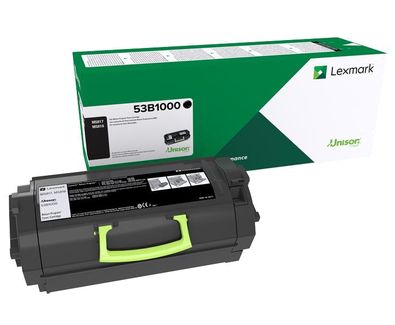 Lexmark 53B2000 Toner Cartridge - Black - 11000 Pages - MS817dn, MS818dn