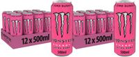 Monster Energy Ultra Zero Sugar Rosa 12 x 500 ml