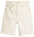 Levi's Ribcage Bermuda Shorts White Taille: W25
