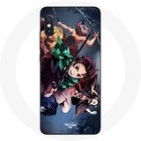 Maniacase Etui voor Xiaomi Redmi Note 5 AI Dual Camera Tanjiro Nezuko en Inosuke Doder Kimetsu no Yaiba Manga