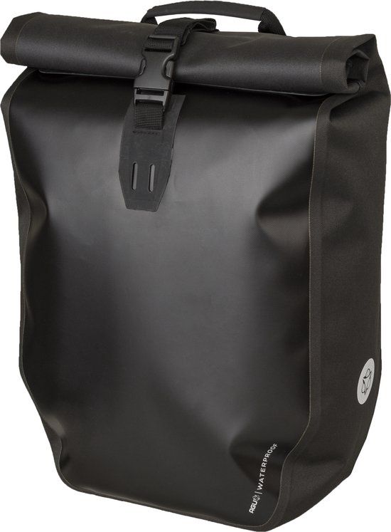 AGU Shelter Rugzak - 21L - Zwart - Waterdicht - Roll-top - Polyester - Met laptopvak