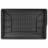 Frogum DryZone - Kofferbakmat - Geschikt voor Opel Meriva B 2010-2017 - Bovenste laadvloer - Organizer functie - Zwart