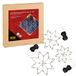 Idena 31810 - LED Decoratieve Metalen Sterren Kristal met geïntegreerde Fairy Lights voor binnen & buiten