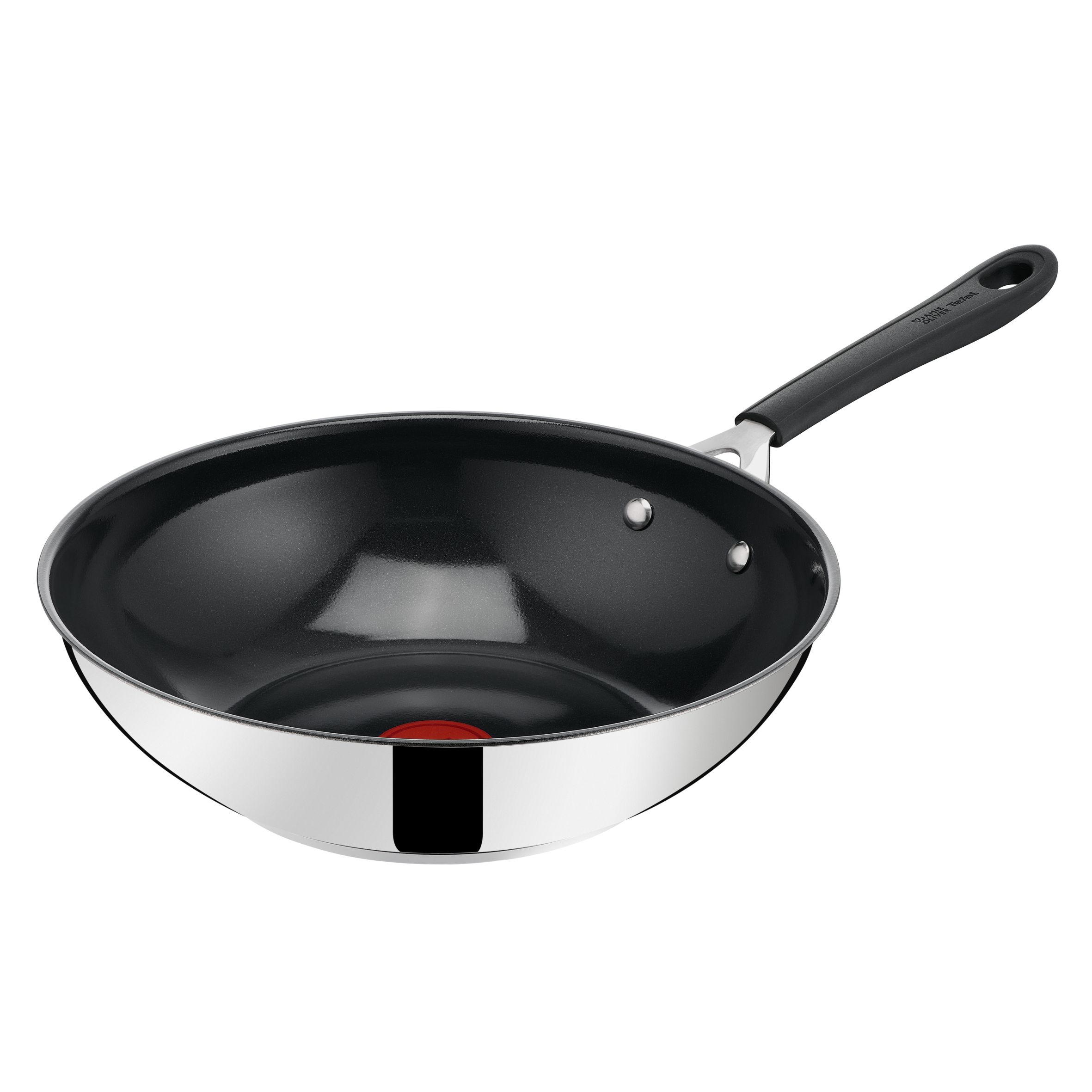 Jamie Oliver by Tefal Tefal Jamie Oliver E33719 Easy Cook Ceramic Wokpan - 28 cm - Stainless Steel