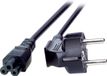 EFB Elektronik EK552.3V2 electriciteitssnoer Zwart 3 m CEE7/7 C5 stekker