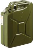 EDA Gelg Metalen jerrycan legergroen voor brandstof 20 liter