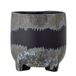 Bloomingville Nasru Bloempot - Zwart - Steen - 5711173297221