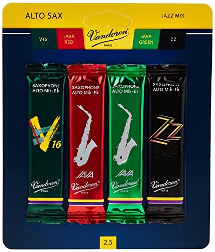 Vandoren SRMIXA25 Alto Saxophone Jazz Reed Mix - Strength 2.5
