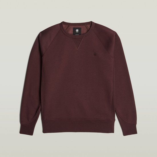 G-STAR Premium core 2.0 r sw wmn Dames Trui - maroon - M