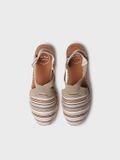 Toni Pons VINAROS Espadrille compensée pour femmes en coton rayé