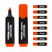 Westcott E-743600 00 Markeerstiften, 10 stuks, oranje, verpakking van 10 stuks markeerstiften in fel oranje, 2-5 mm lijndikte, niet-giftige inkt op waterbasis