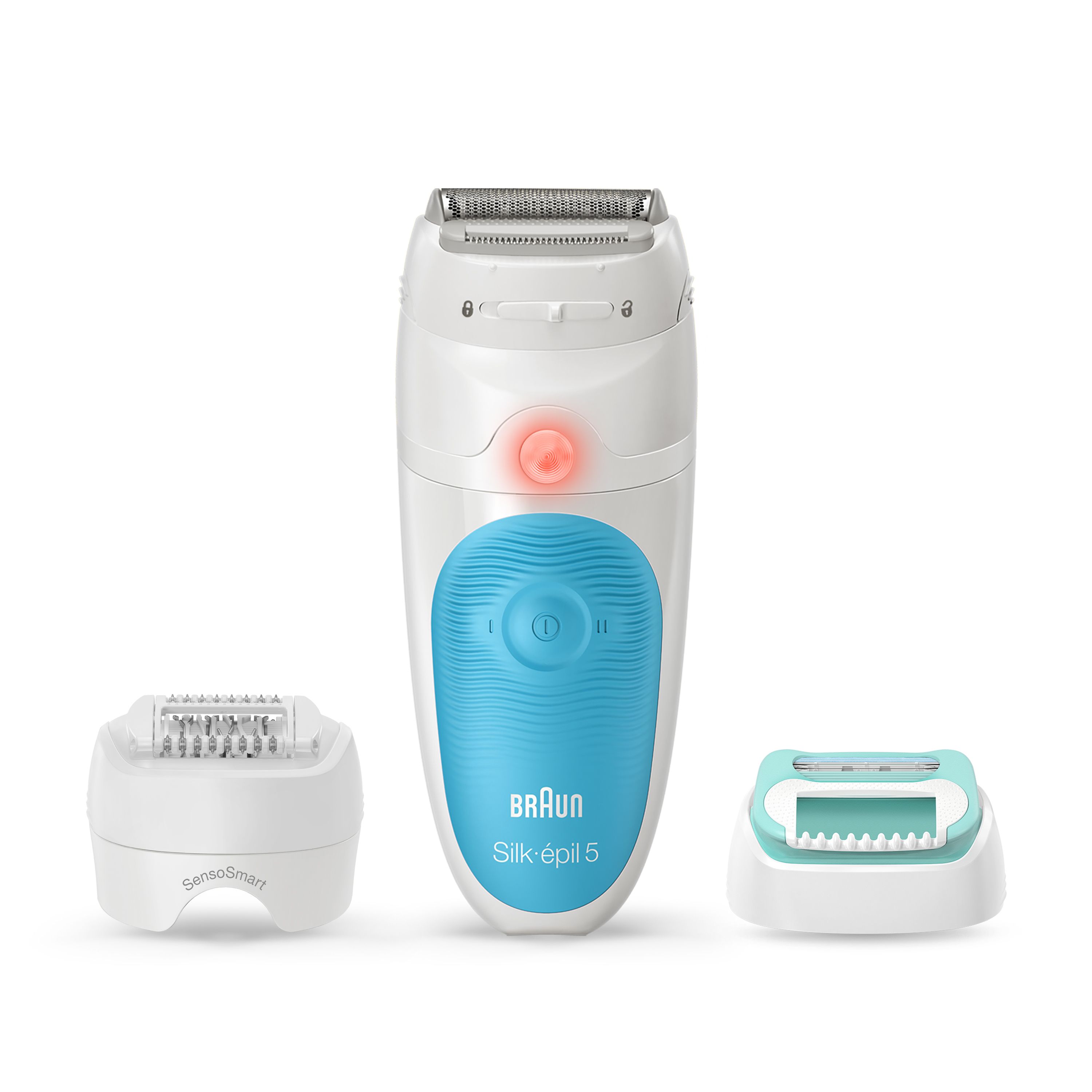 Braun Silk-épil 5-610 Epilator - Wit/Turquoise