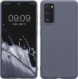 kwmobile telefoonhoesje geschikt voor Samsung Galaxy S20 FE - Hoesje voor smartphone - Back cover in blauwgrijs