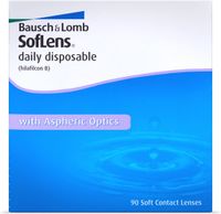 Soflens Bausch + Lomb SofLens Daily Disposable Daglenzen -3.50 BC 8.60