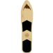 Burton The Throwback Snowboard (100cm - Brun)