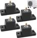 Non-branded Trillingsdempers for Airconditioning - 4 Stuks Rubber, Antislip, Ruisonderdrukking