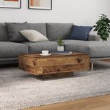 vidaXL Oud hout 85 x 55 x 31 cm Bewerkt hout