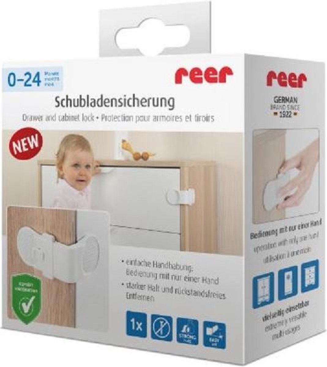 Reer 71050 - Kinderslot - Wit