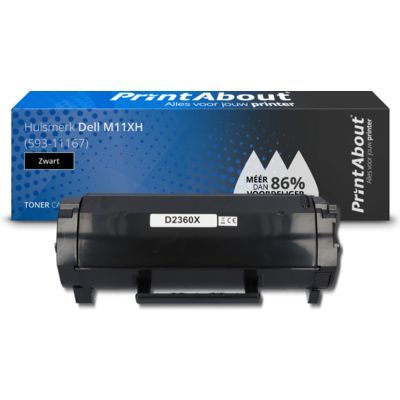 PrintAbout Compatible Toner M11XH (593-11167) - Black - 9500 Pages
