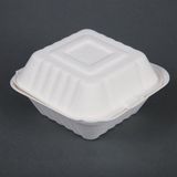 Fiesta Green Composteerbare Bagasse Hamburgerbakjes 14,9cm DW246