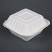 Fiesta Green Composteerbare Bagasse Hamburgerbakjes 14,9cm DW246