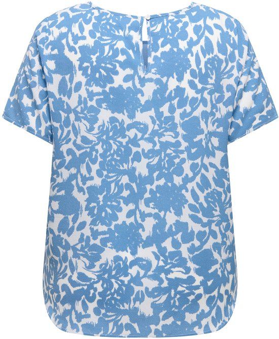 ONLY CARMAKOMA CARVICA S/S TOP WVN NOOS Dames Blouse