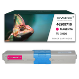 Evoke Magenta Toner for Oki C332 (46508710) - 3000 Pages