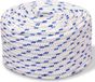 vidaXL - Boot - touw - 10 - mm - 250 - m - polypropyleen - wit