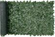 VEVOR Privacyhek 99x249cm Kunstgroen Privacy Klimopschutting met Gaasachterwand En Verstevigde Verbinding Kunsthagen met Wijnbladeren Als Decoratie voor Tuin En Erf