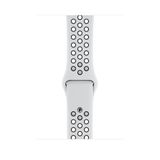 Apple MX8F2ZM/A Nike Sport Band Zwart, Platina Fluorelastomeer