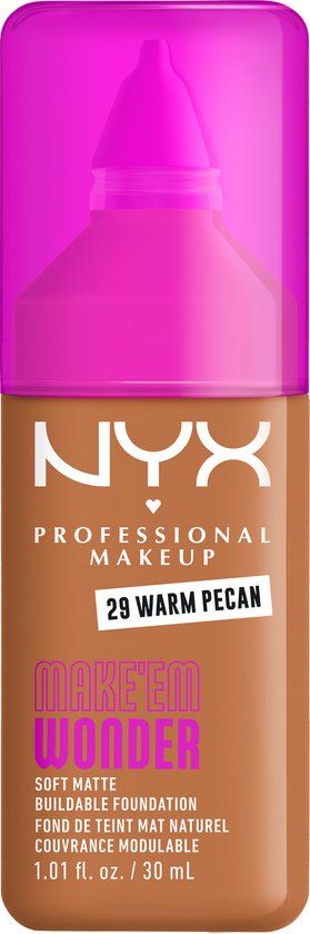 NYX Professional Make Up Make 'EM Wonder Foundation - Warm Pecan