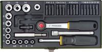 Proxxon Industrial 23070 Dopsleutel-bitinzetset Metrisch 1/4 (6.3 mm) 39-delig